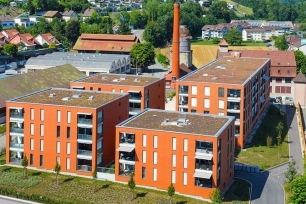Project completion of new residential building Alte Leistfabrik 