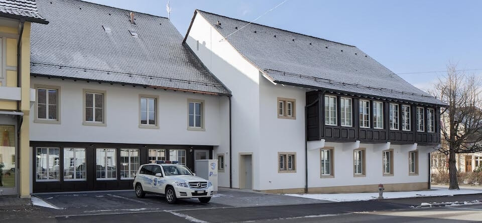 Umbau altes Gemeindehaus zum Polizeiposten Frick
