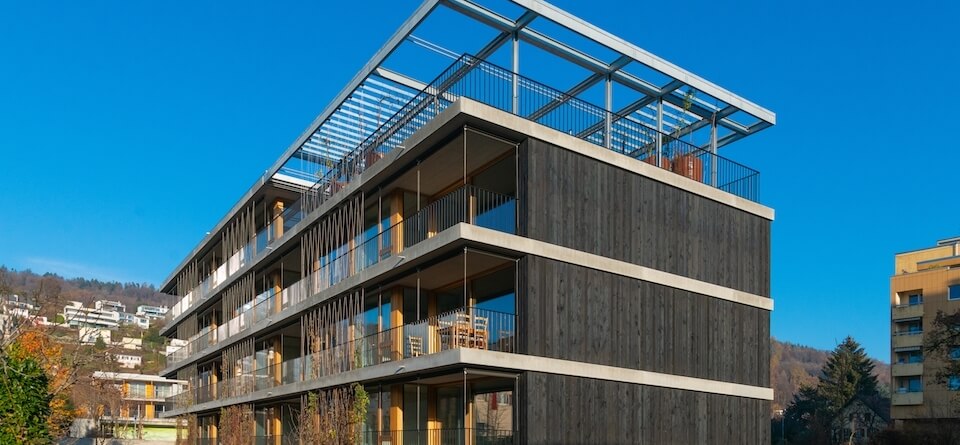 Neubau Mehrfamilienhaus Wohnen im Alter Nussbaumen 