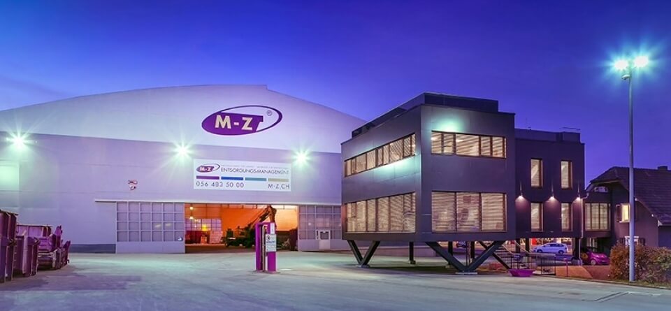New building M-Z Entsorgungs-Management AG Brunegg