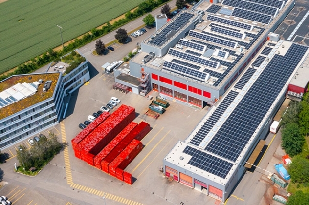 Expansion of the Rivella AG photovoltaic plant