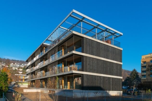 Neubau Mehrfamilienhaus Wohnen im Alter Nussbaumen 