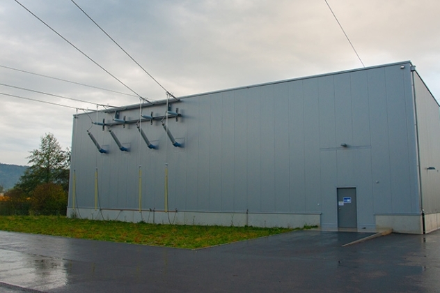 New construction of SBB Regensdorf substation